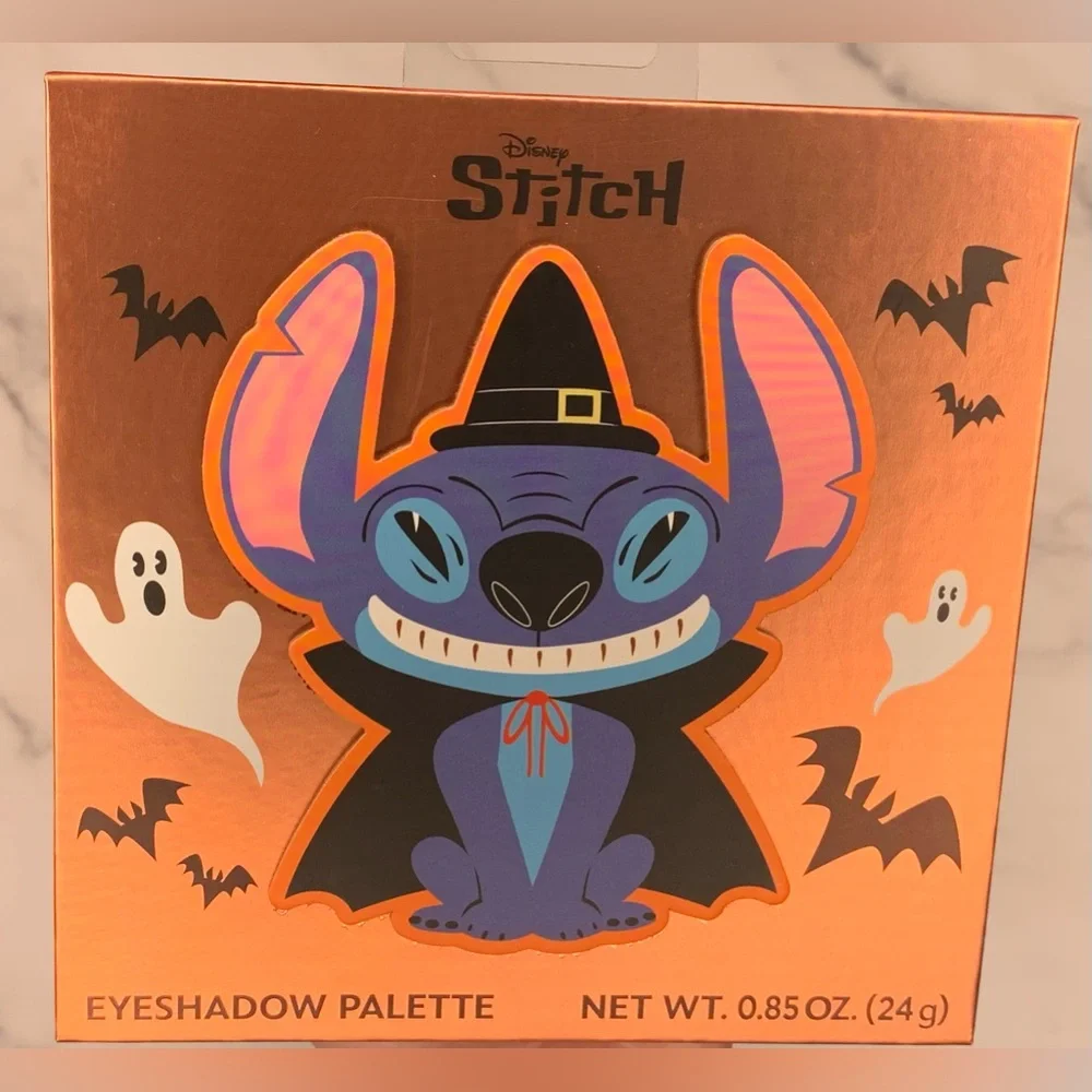 Disney Stitch 12 Color Eyeshadow Palette Halloween Themed- NWT